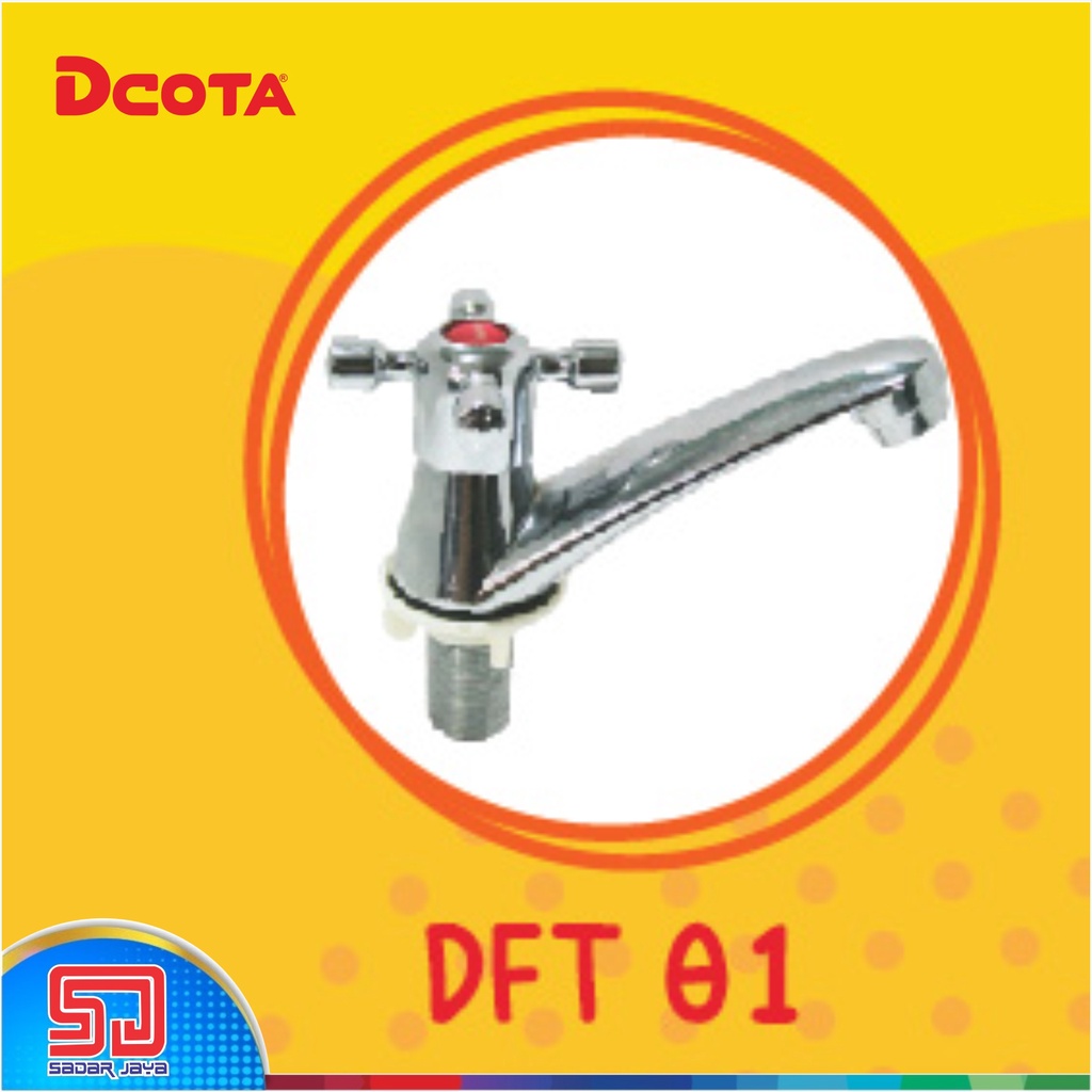 DCOTA DFT 01 Kran Tanam Wastafel Keran Cuci Tangan 1/2&quot;