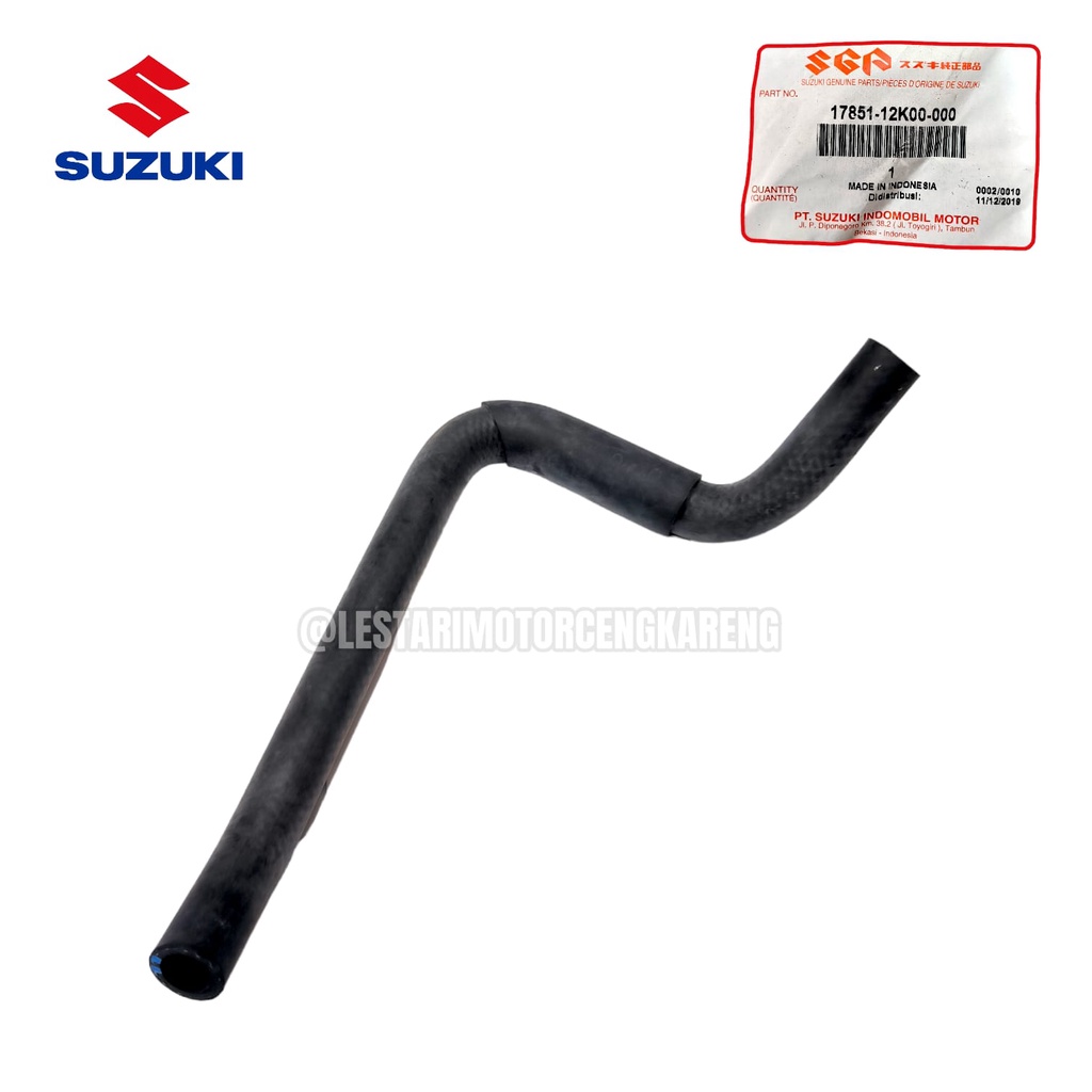 SELANG RADIATOR SATRIA FU FI INJEKSI BAGIAN IN 17851-12K00-000 SGP