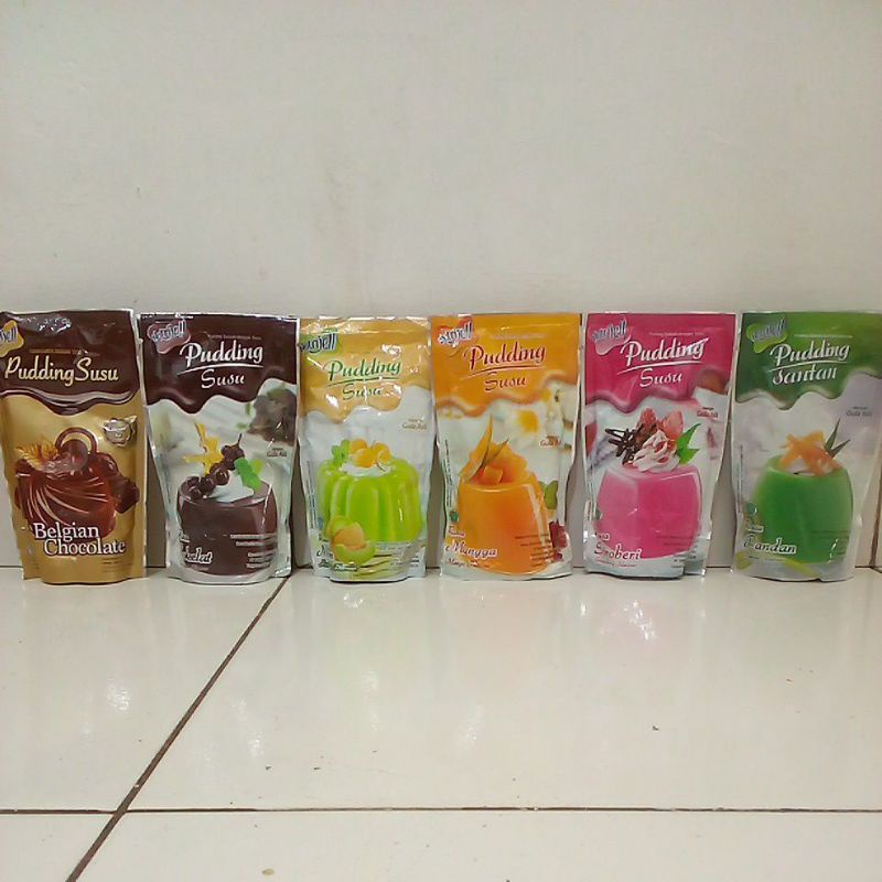 

Puding Susu / Santan Instan