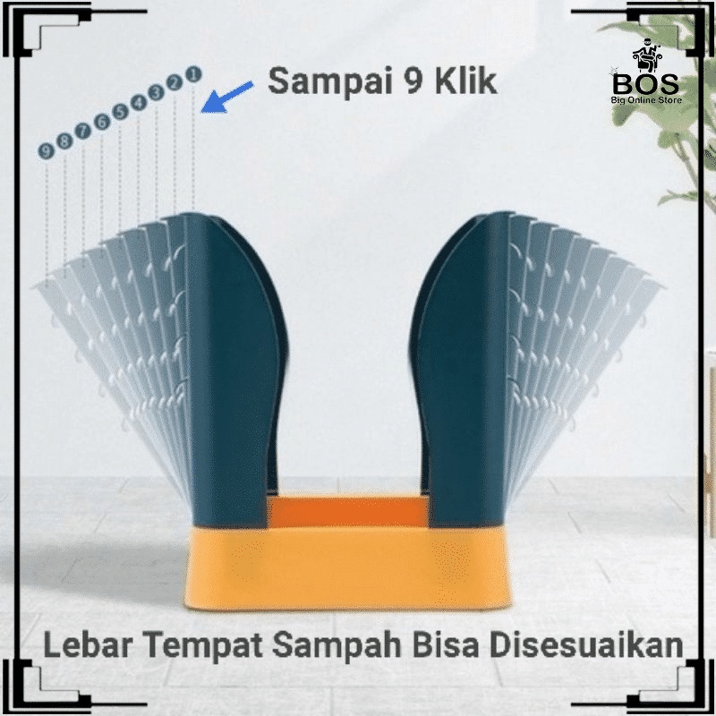 BOS TEMPAT SAMPAH MAGIC LIPAT / TONG SAMPAH LIPAT MULTIFUNGSI FLEXIBLE