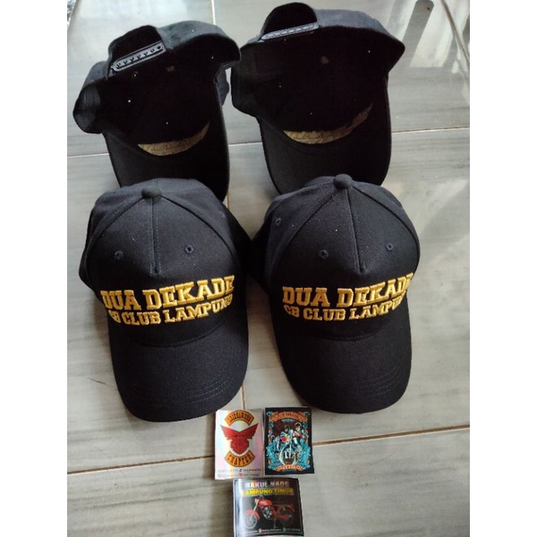 Topi 2 dekade CB CLUB LAMPUNG