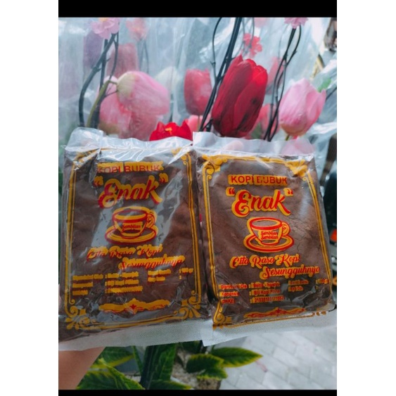 

Kopi enak viral 100gr..10rb dapat 4 bungkus