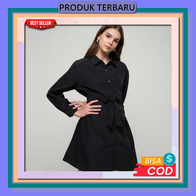 Tunik Wanita Terbaru Kekinian -Radwah Tunik Crinkle - Tunik Korean Style Monellina Fashion Baju Tuni