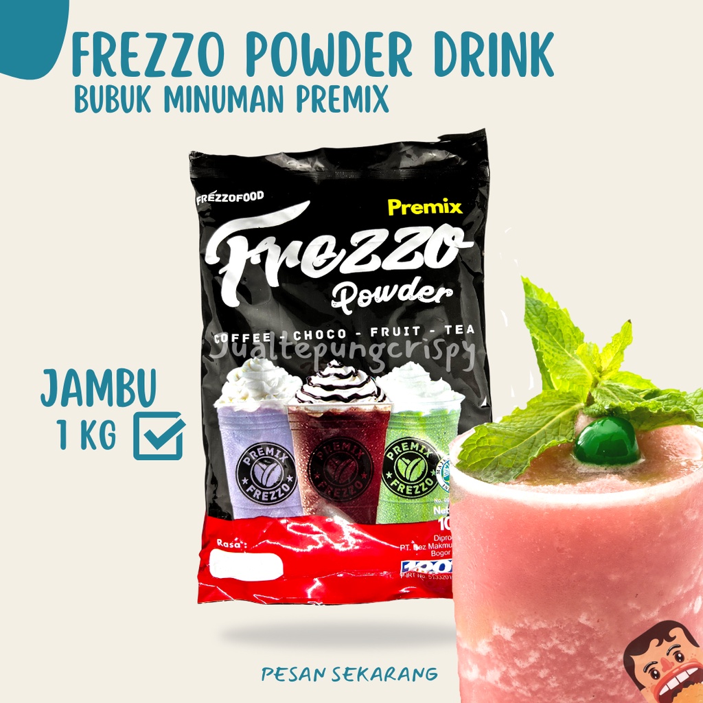 

Frezzo Bubuk Minuman Rasa Jambu / Guava Powder Drink 1 Kg