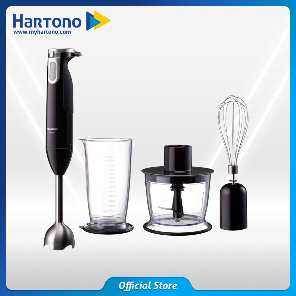 Panasonic MX-SS1BSR Hand Blender - Blender Tangan Multifungsi