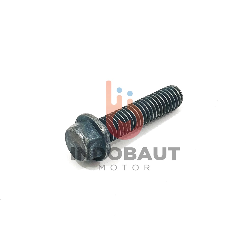 Flange Bolt Baut Blok Mesin 6x25 Kunci 8 Hijau