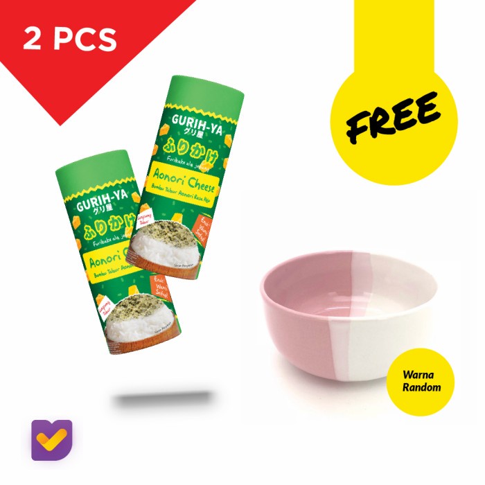 

Gurih-ya Aonori Cheese / Keju - 2 Bottle (45g x 2)