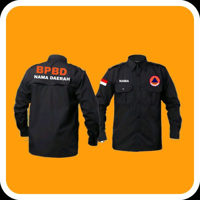 BAJU KEMEJA PDL BPBD DAERAH/BAJU KEMEJA BPBD TERBARU