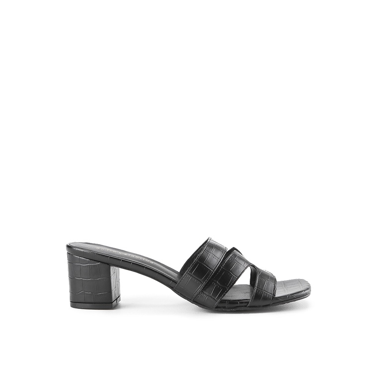 Sepatu Heels Andre Valentino Original Warna hitam Santai Sexy 100% Ori Ladies 81702Za Wanita Women H