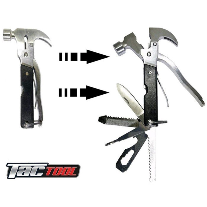 FMFIT THE NORT TACTOOL / Tactool 18 In 1 Alat Multifungsi / Palu Tang Obeng