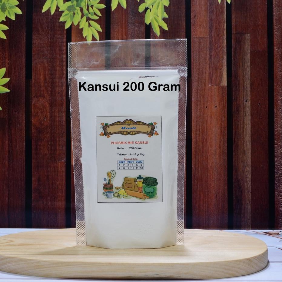 

New Product Kansui Ex Malaysia 200 Gram / Kansui Pengenyal Mie Premium / Phosmix Mie