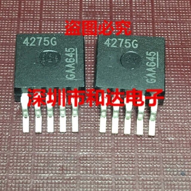 Terlaris 10Pcs / Lot Tle4275G 4275G To-263 5V Instrumen Otomotif Tegangan R