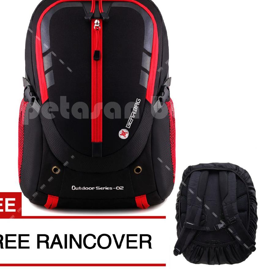 ✷ TAS RANSEL ORIGINAL GEAR BAG OUTDOOR SERIES 2 - Red Gear Bag - Cybertron CX-878 ✲