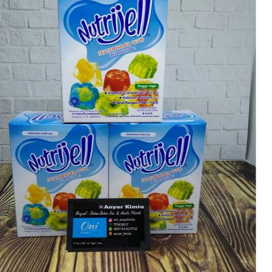 

❄ Nutrijell Plain kemasan 1 kotak @12 saset ☪