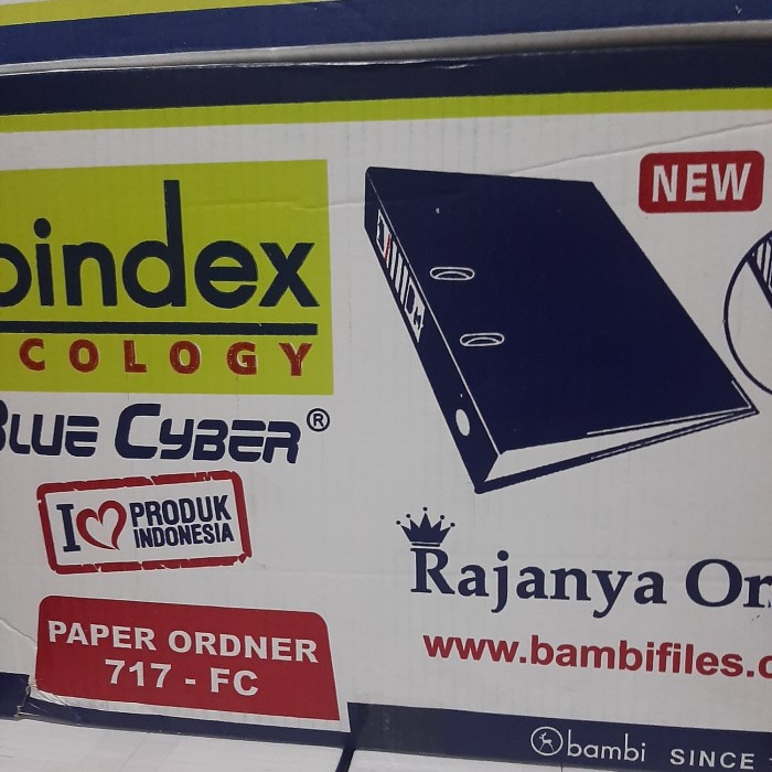 

Terlaris Odner Bindek 717 Hitam/ Biru ( Isi 12 Pcs)