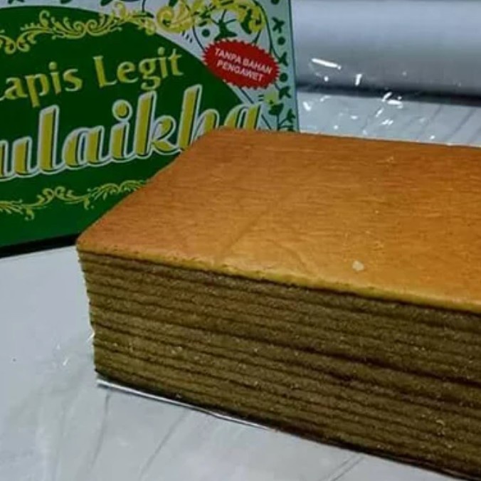 

Bika Ambon Zulaikha Medan Lapis Legit Original Kecil Khas Medan