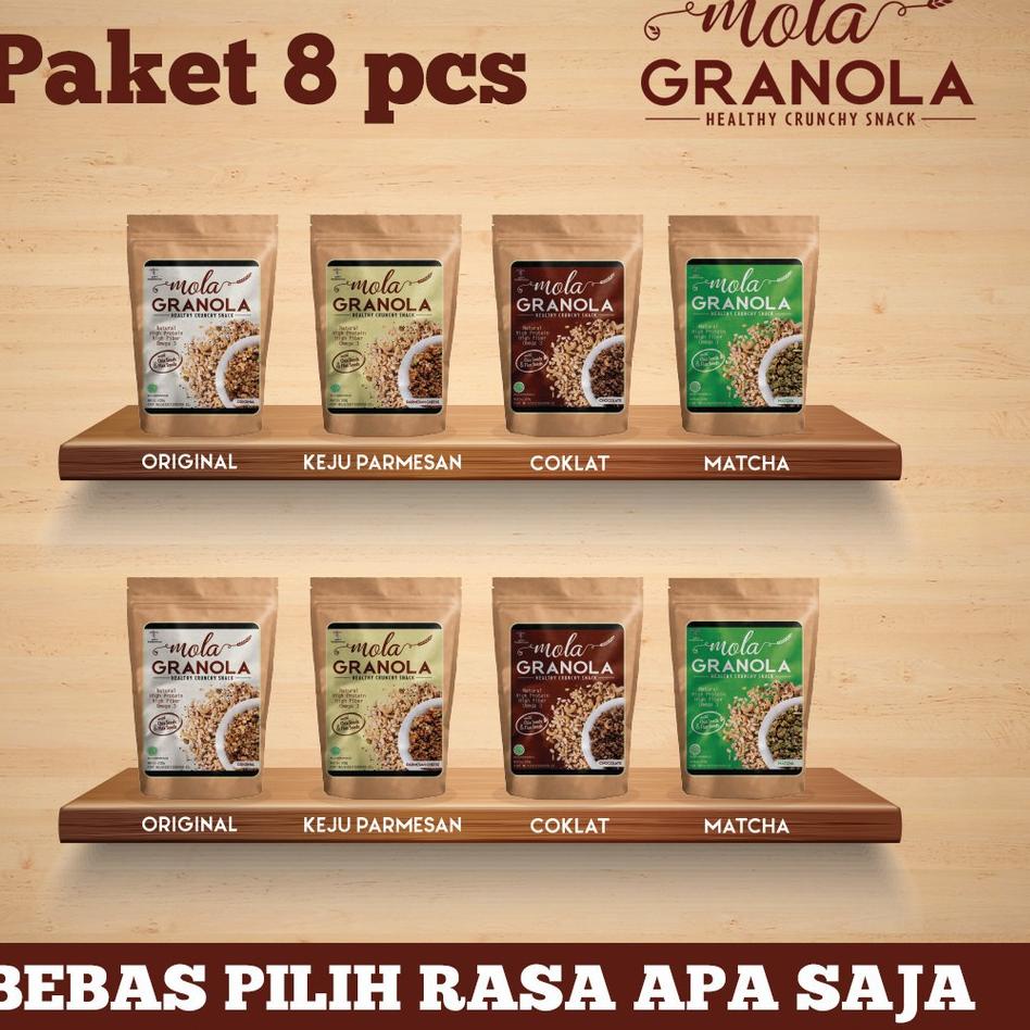 

❁ 8 pcs Mola Granola / muesli ➲