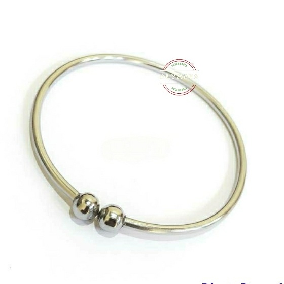 OLYMPUS.GELANG BAYI BESI PUTIH ASLI.UNTUK MEREDAKAN PANAS TUBUH ANAK DAN ANTI STEP PADA ANAK.TAHAN K