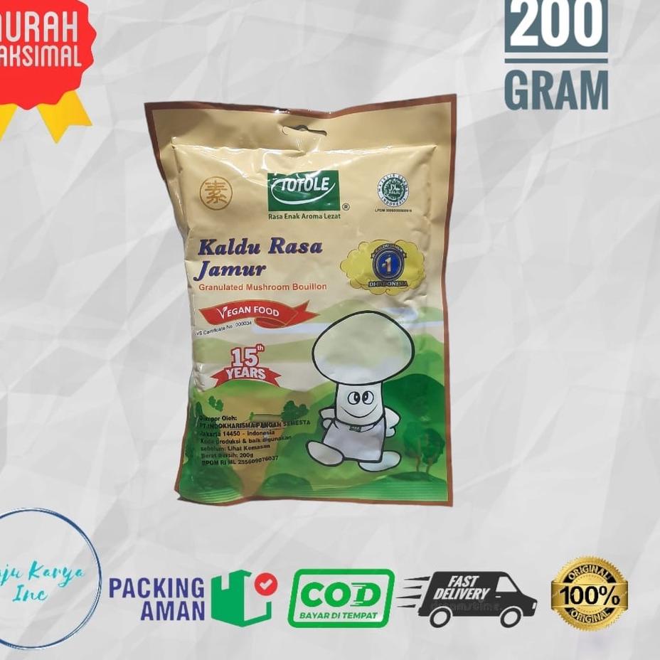 

Diskon Spesial Totole Kaldu Jamur 200 gram