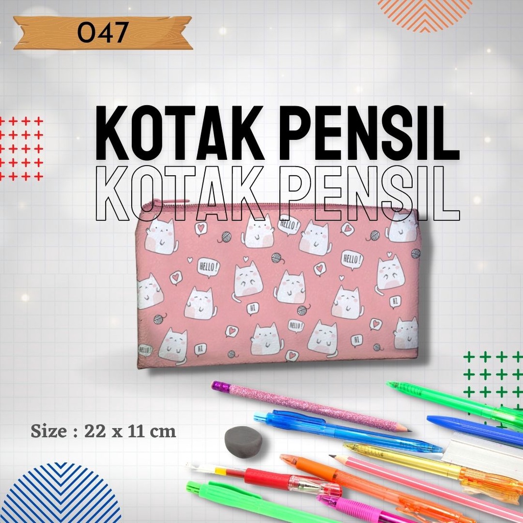 

Tempat Pencil, Pena untuk TK,SD,SMP,SMA,dan Mahasiswa Gambar cat cute 047