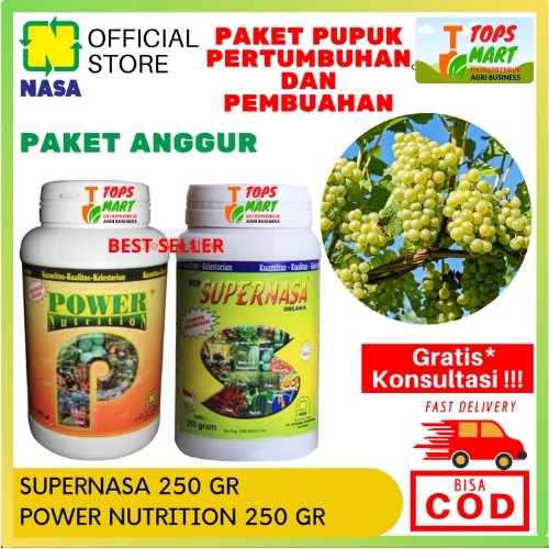 Pupuk Buah Anggur Super Lebat / Pupuk Pelebat Buah Anggur Lebat / Pupuk Khusus Buah Anggur / Pupuk P