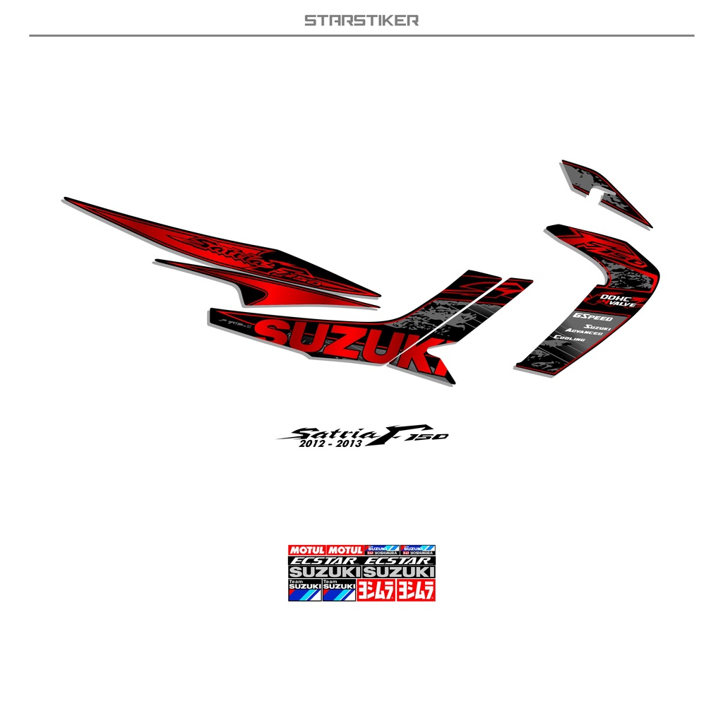 (S) FSK1 / STRIPING SATRIA FU BARONG / R 150 / RAIDER 150 / 2012 / 2013 / SATRIA F 150 / SATRIA F150