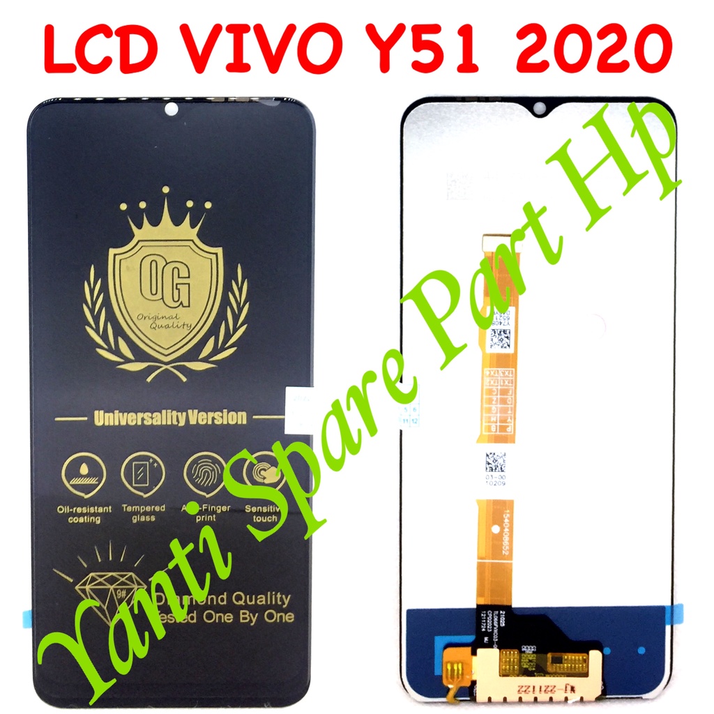 Lcd Touchscreen Vivo Y51 2020 Y31 2020 Y51A Y53SFullset Original New