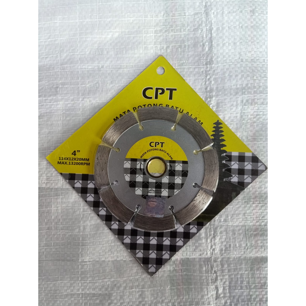 Diamond Wheel CPT Batu Alam 4inch
