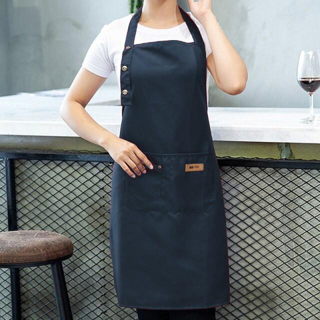 Best Seller Apron Celemek Barista Cowok Bahan Anti Air