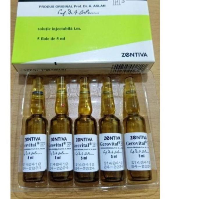 ♬ Gerovital H3 ORI Botol Langsing 2 garis New ✺