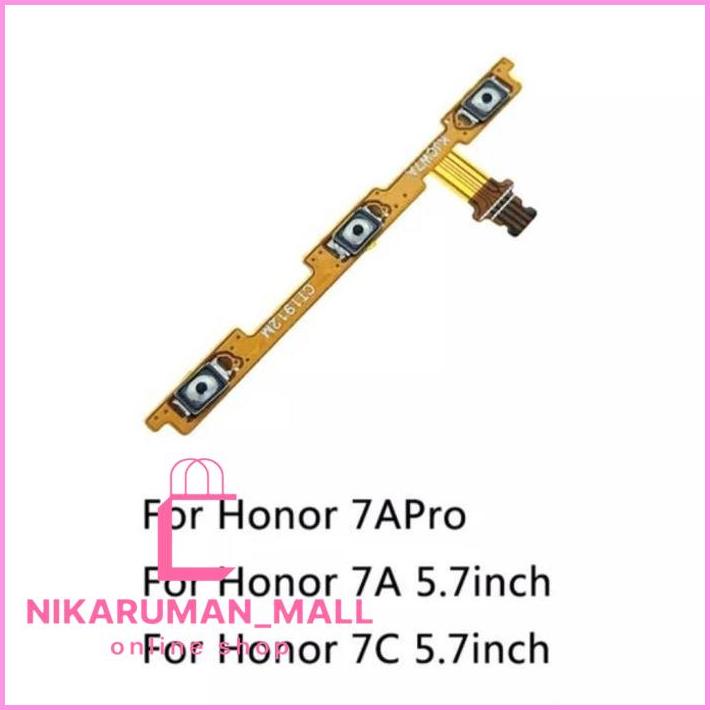 Flexible On Off Volume Huawei Honor 7A 7A Pro 7S