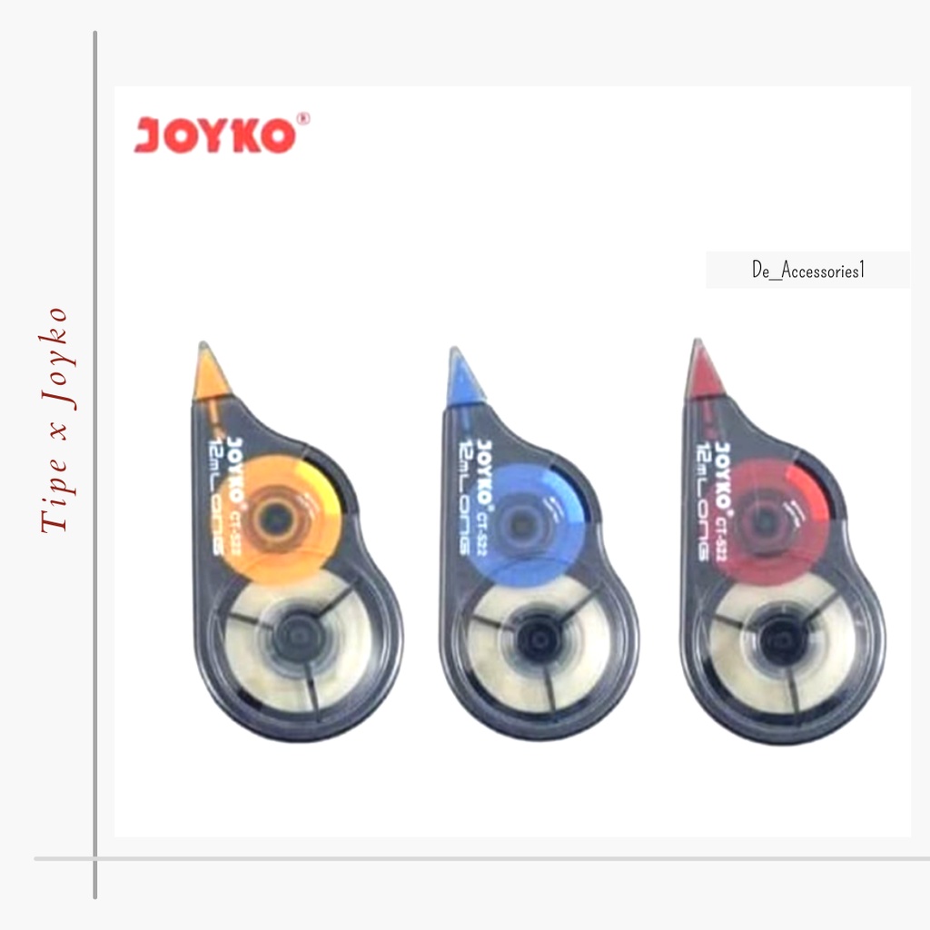 

Tipe X Joyko / Tip ex /Tipe X kertas / Tipe X Roll / Tipe X Trondol