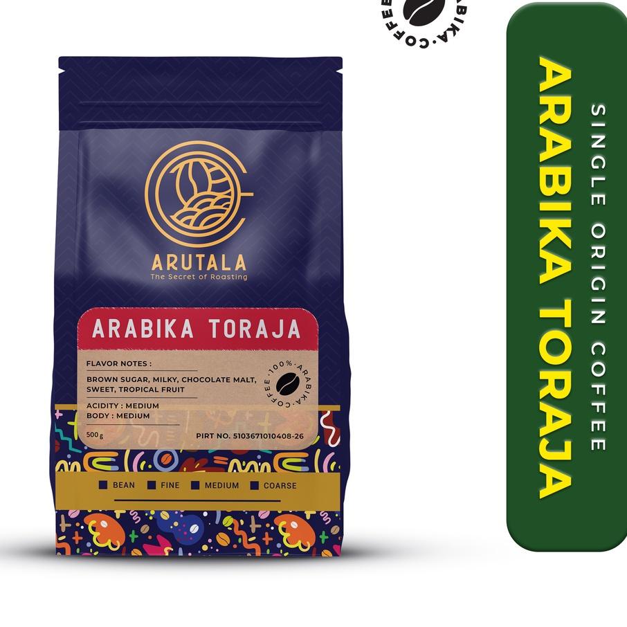 

➸ ARUTALA Kopi Arabika Toraja Sapan 500 Gram ❋