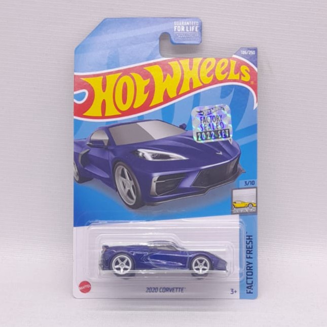 HOTWHEELS FACTORY SEALED 2022 SUPER TREASURE HUNT 2020 CORVETTE