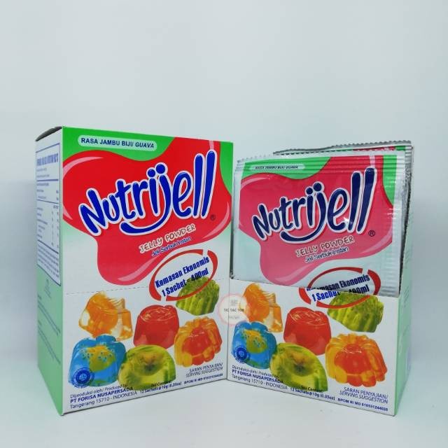 

Nutrijell Rasa Jambu Biji / Guava 10 Gram