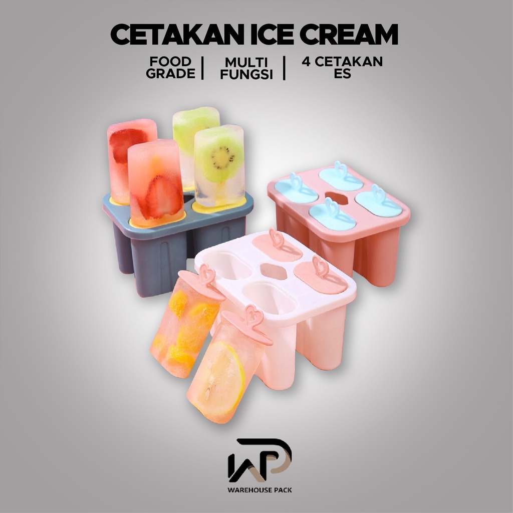 Cetakan Ice Cream | Cetakan Es | Cetakan Es Stick | Cetakan Es Multifungsi