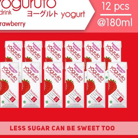 

♥ Yogurt Heavenly Blush Yoguruto Strawberry [12Px180ml] ➳