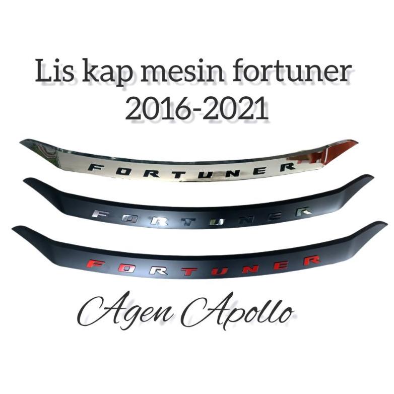 lis kap mesin all new fortuner 2016-2021