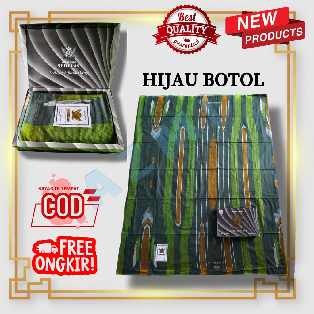 Sarung Sebelas Motif BHS SIF / New Sarung Tenun / Sarung Sebelas MOTIF BHS