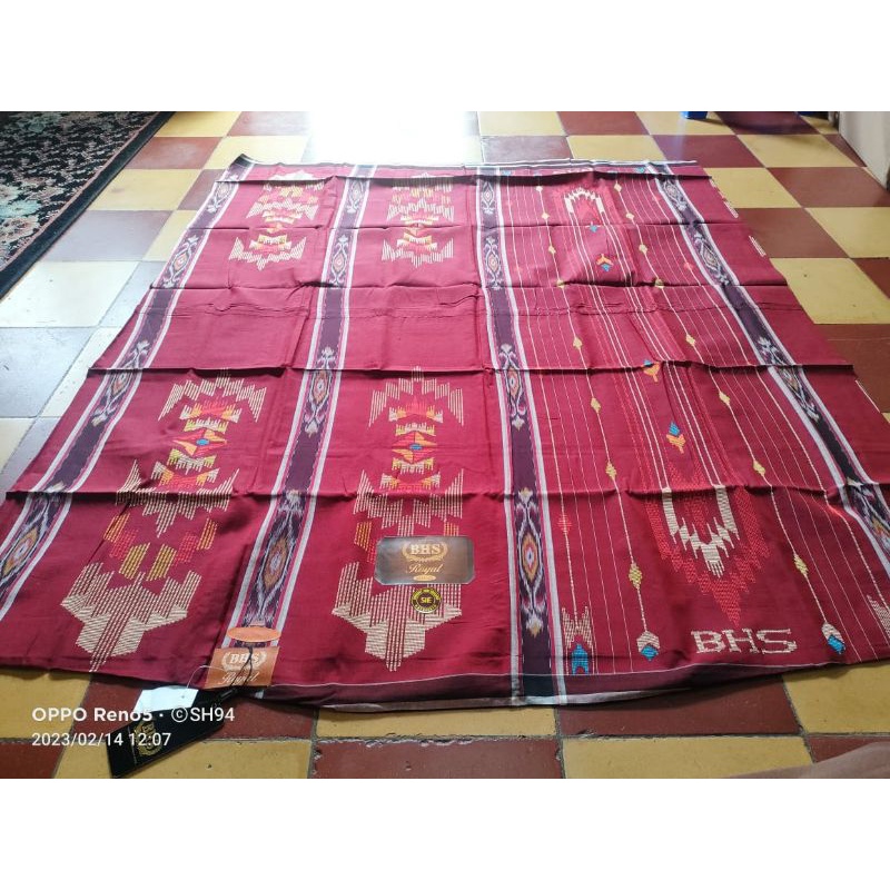 sarung BHS royal motif sie bronze