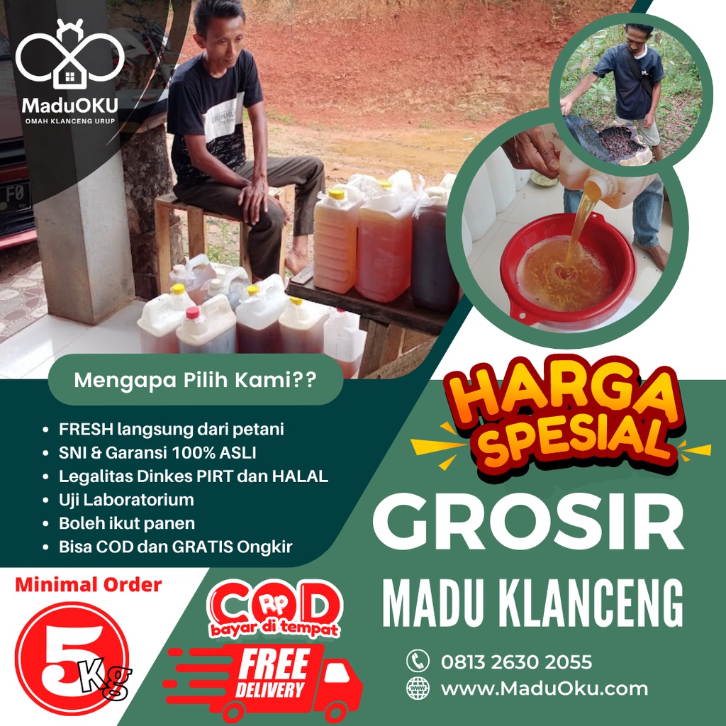 

Omah Klanceng - GROSIR RAW Madu Trigona @5Kg