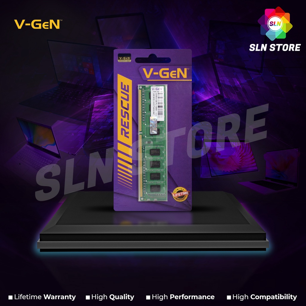 RAM DDR3 4GB PC-12800 / 1600 MHz V-GeN Rescue Longdimm PC Vgen
