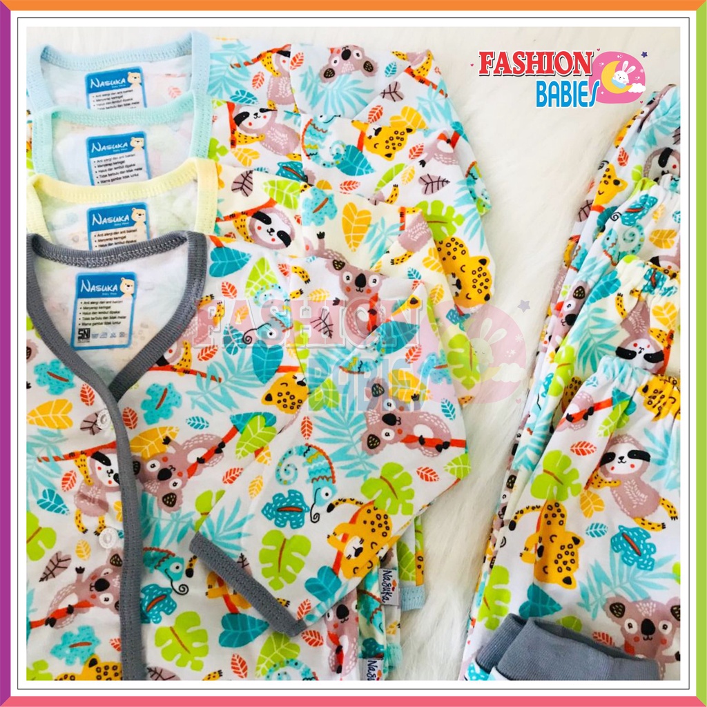 ❤ Fashionbabies ❤ BAJU BAYI TERBARU ll SETELAN PANJANG SIZE M/L NASUKA SNI ll SETELAN PENDEK M/L NASUKA PASCO SNI
