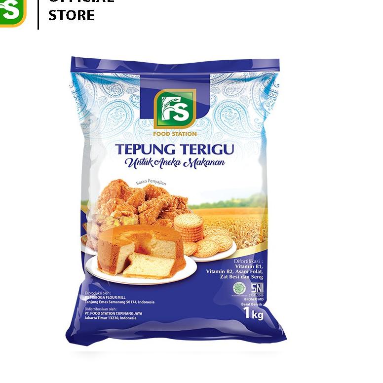 

Pasti Laku Food Station - FS Tepung Terigu 1 Kg