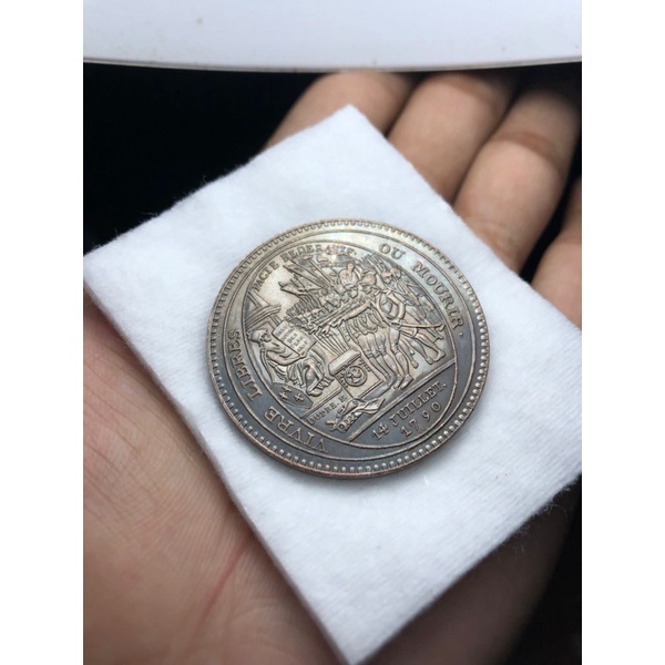 Koleksi Koin Medali Revolusi Prancis 1792