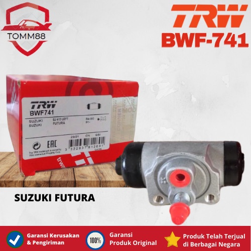 TRW Wheel Cylinder BWF-741 SUZUKI FUTURA Master Rem BELAKANG KIRI /ORI