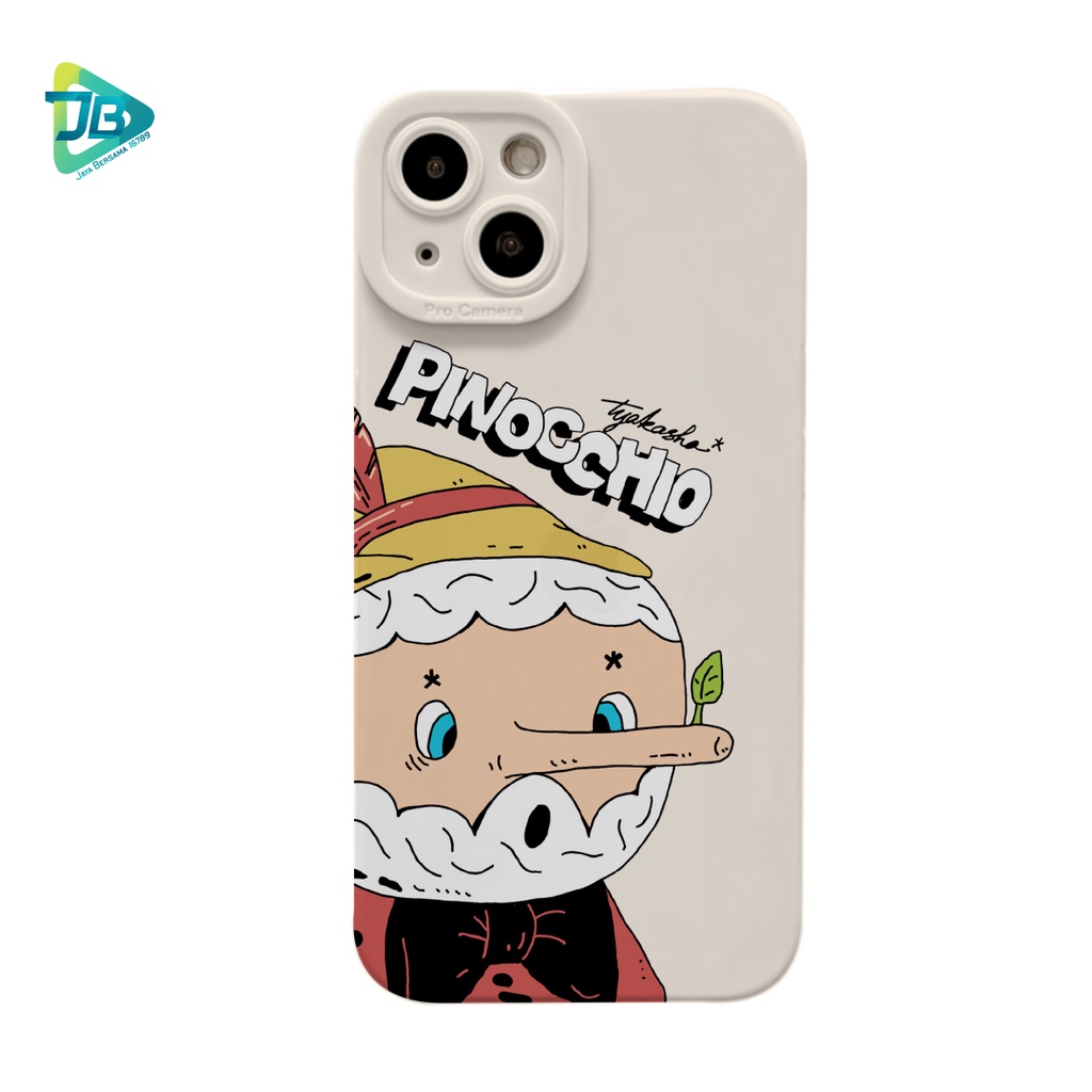 CUSTOM CASE SOFTCASE SILIKON PROCAMERA PINOCHIO CUSTOM XIAOMI REDMI 6A 8 8A PRO 9 9A 9C 10A NOTE 8 9 10 10S POCO M3 M4 JB7731