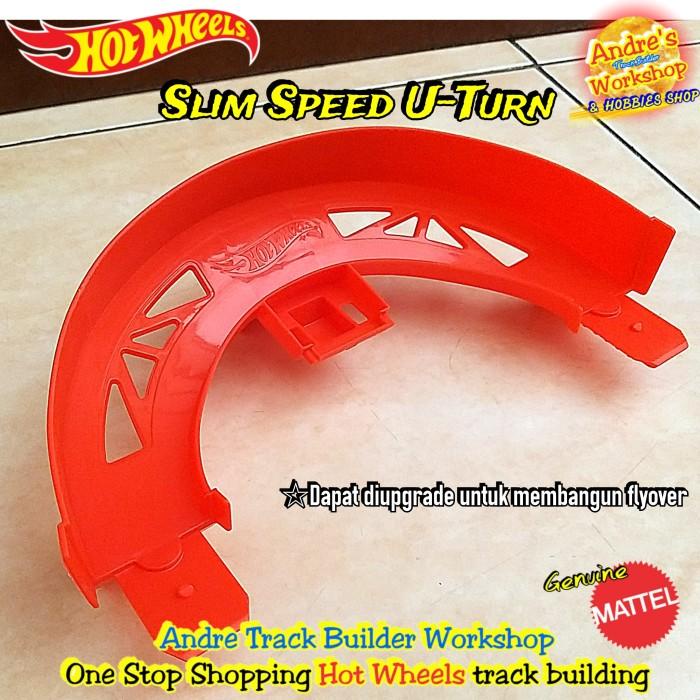 Best Seller Hotwheels Track Builder High Speed U Turn Ori Mattel Hot Wheels Curve