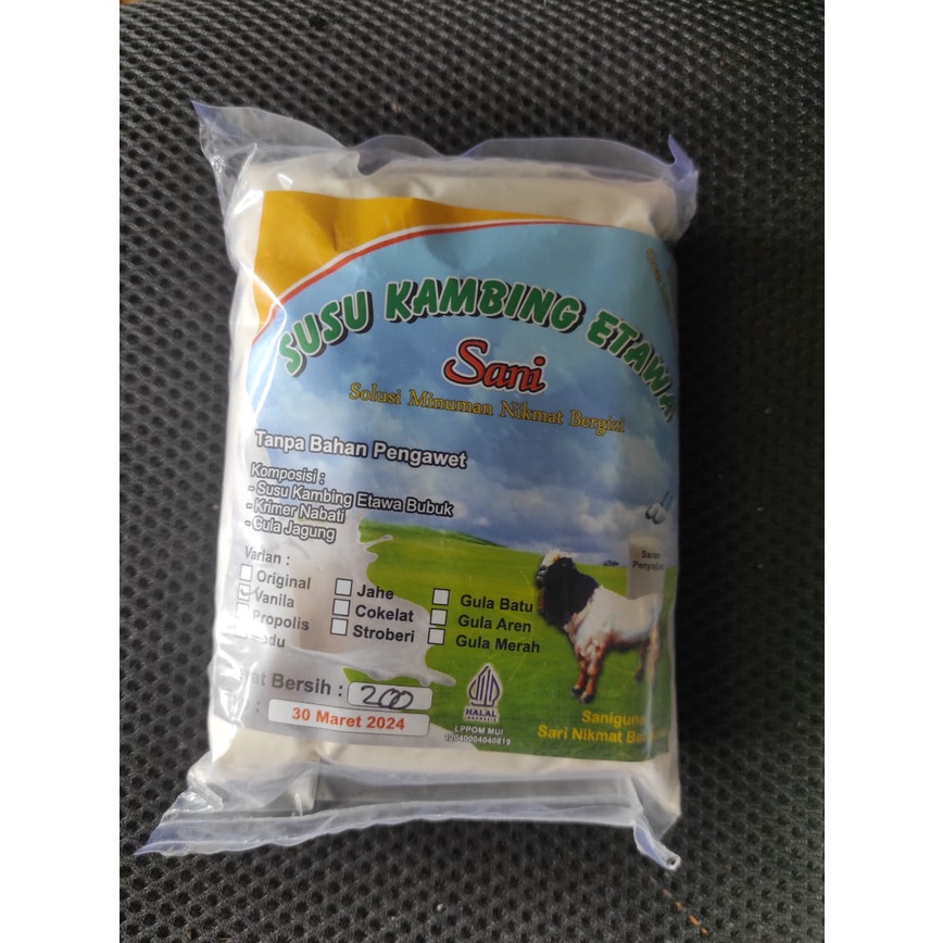 

SUSU KAMBING ETAWA