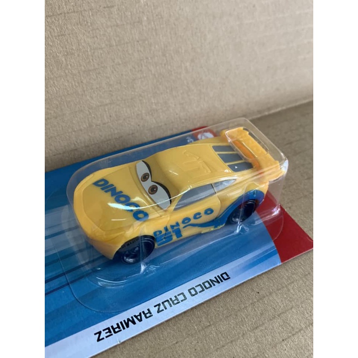 Disney Cars Value Pack Dinoco Cruz Ramirez - 7 cm